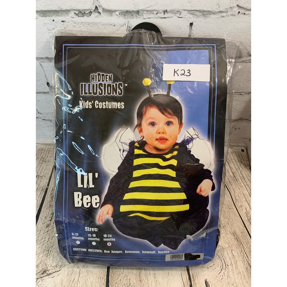 HIDDEN ILLUSIONS Unisex Toddler “Lil Bee” Costume / Size: 18-24 Months